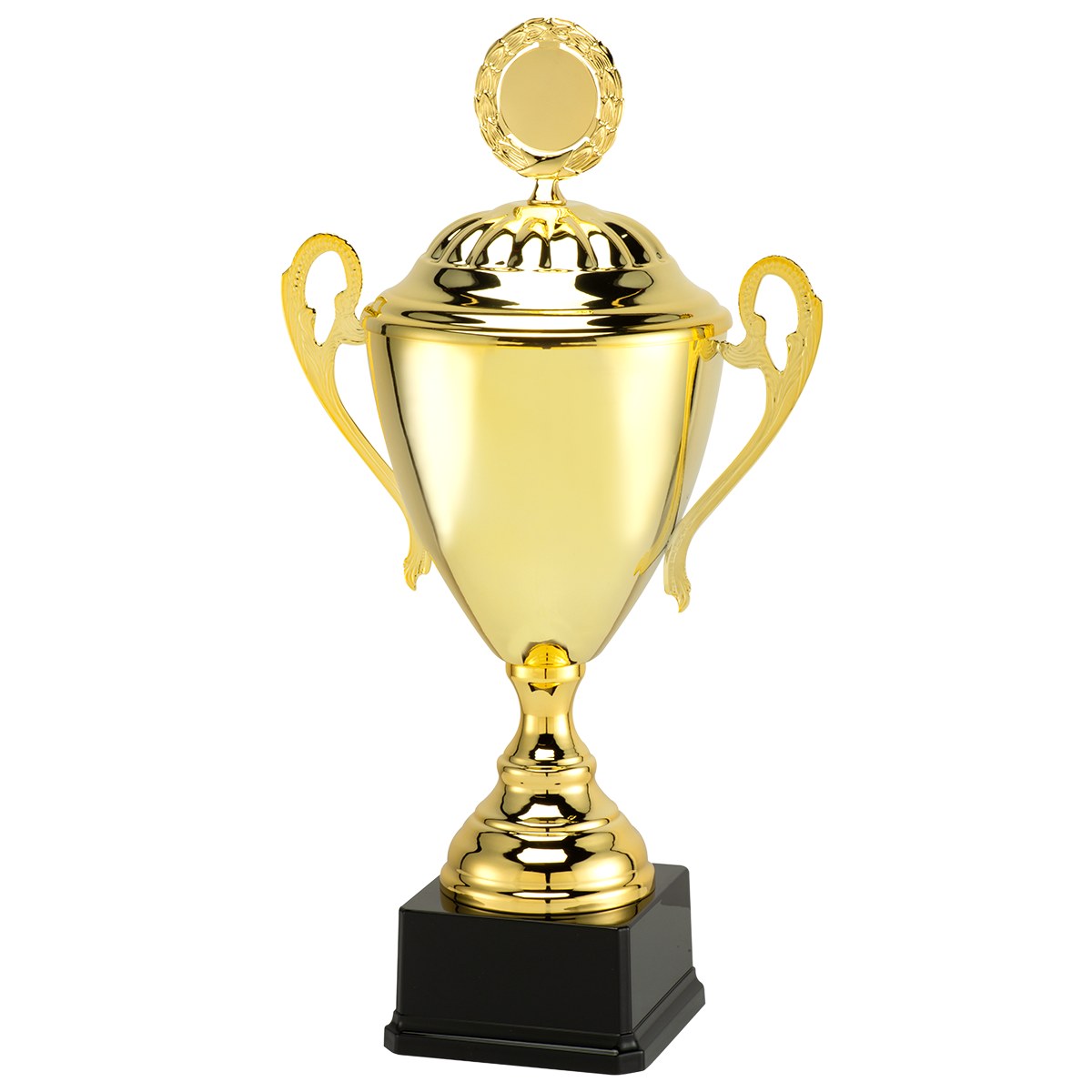 Pokal mit Deckel LT.089-01 Gold 640 mm hoch