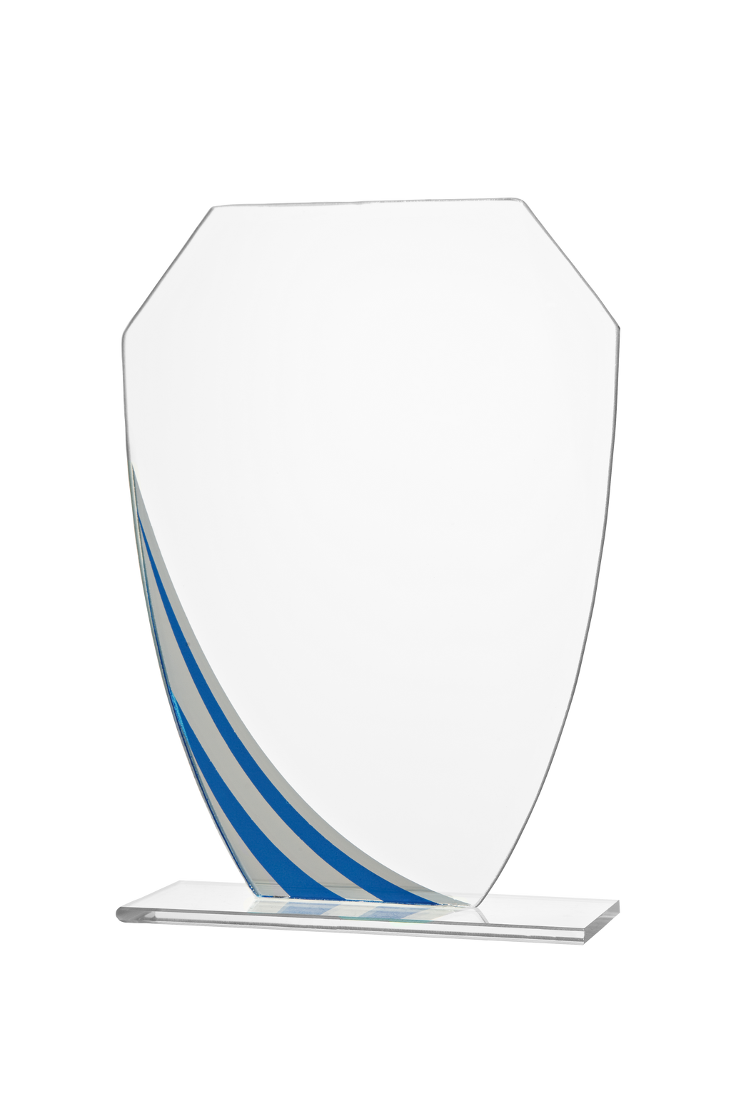 Glaspokal W191 Blau