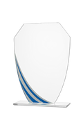 Glaspokal W191 Blau