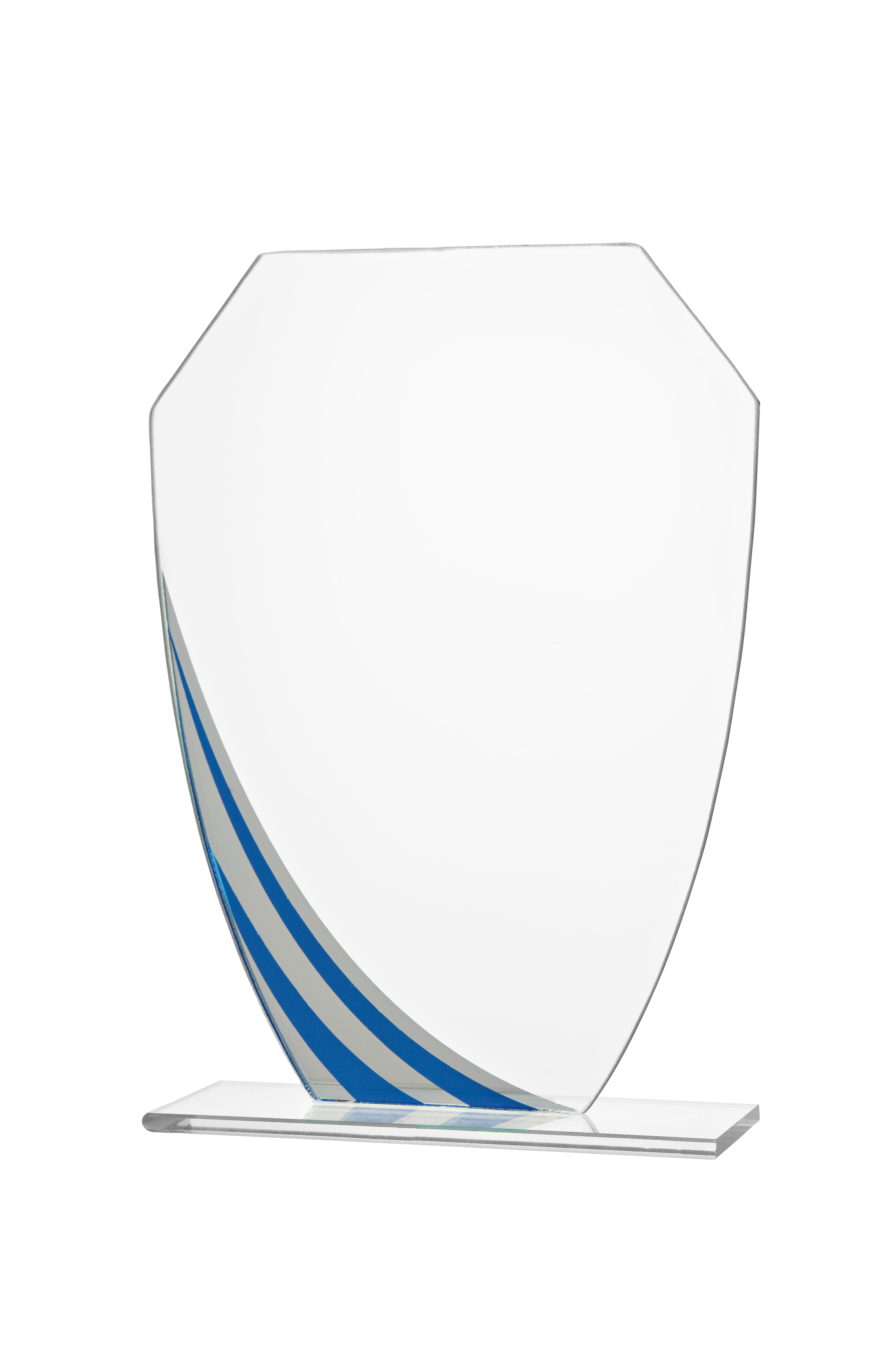 Glaspokal W191 Blau