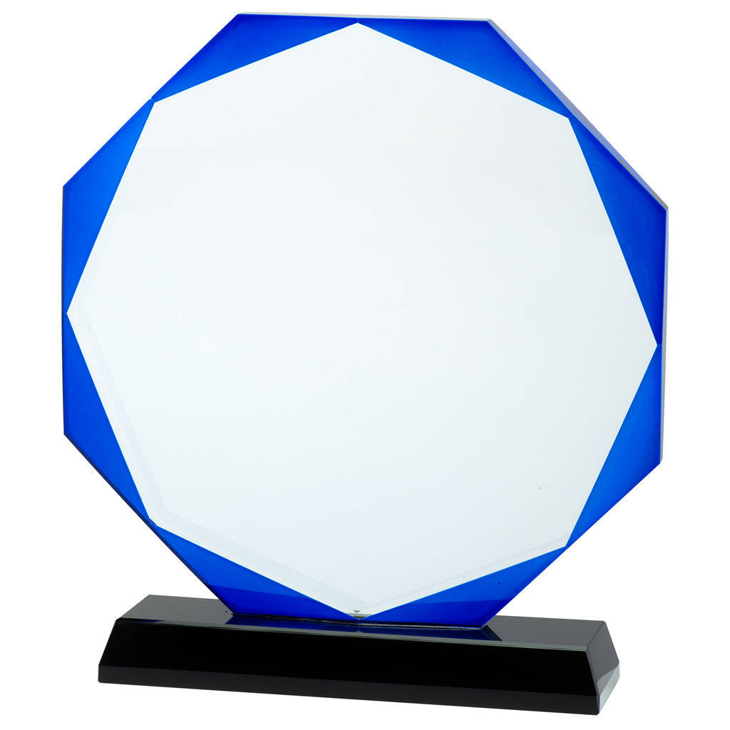 Glaspokal W461 Blau