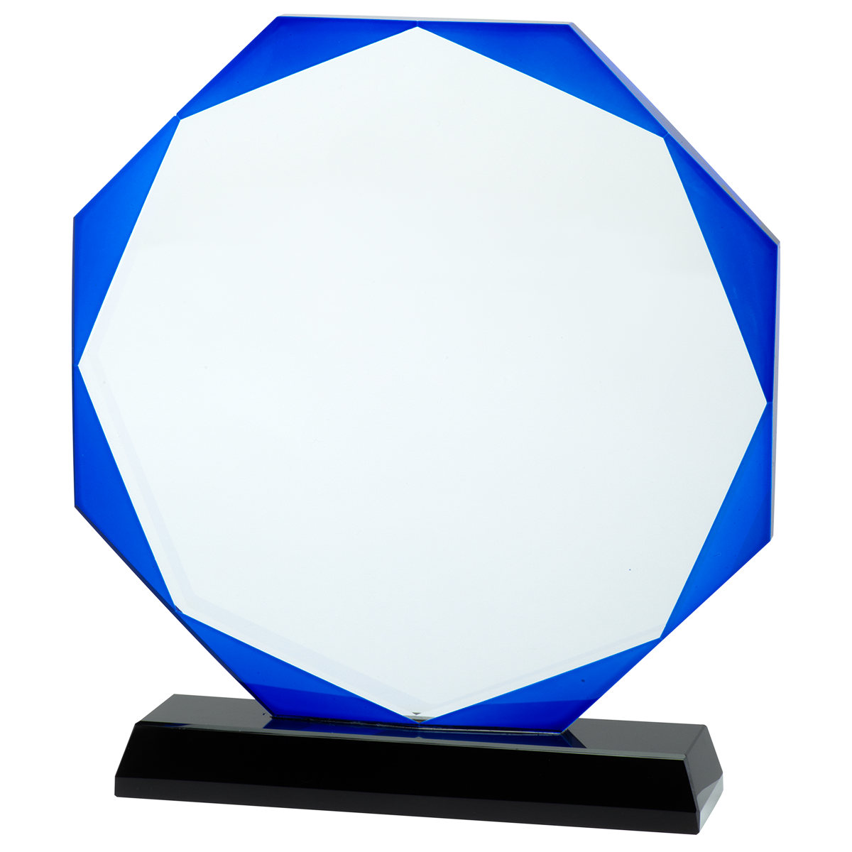 Glaspokal W461 Blau
