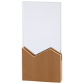 Glaspokal W801 – Glas mit Holzsockel