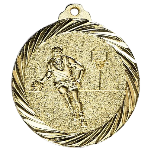 Geprägte Medaille 32 mm Basketball