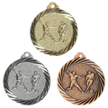 Geprägte Medaille 32 mm Fußball