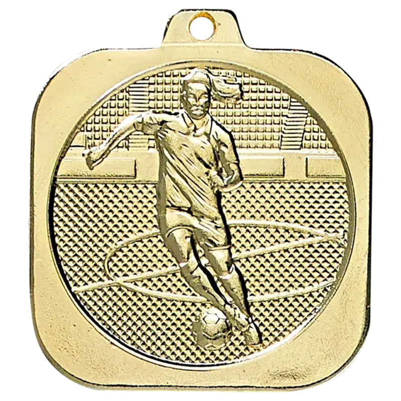 Geprägte Medaille 40 mm Fußball