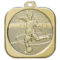 Geprägte Medaille 40 mm Fußball