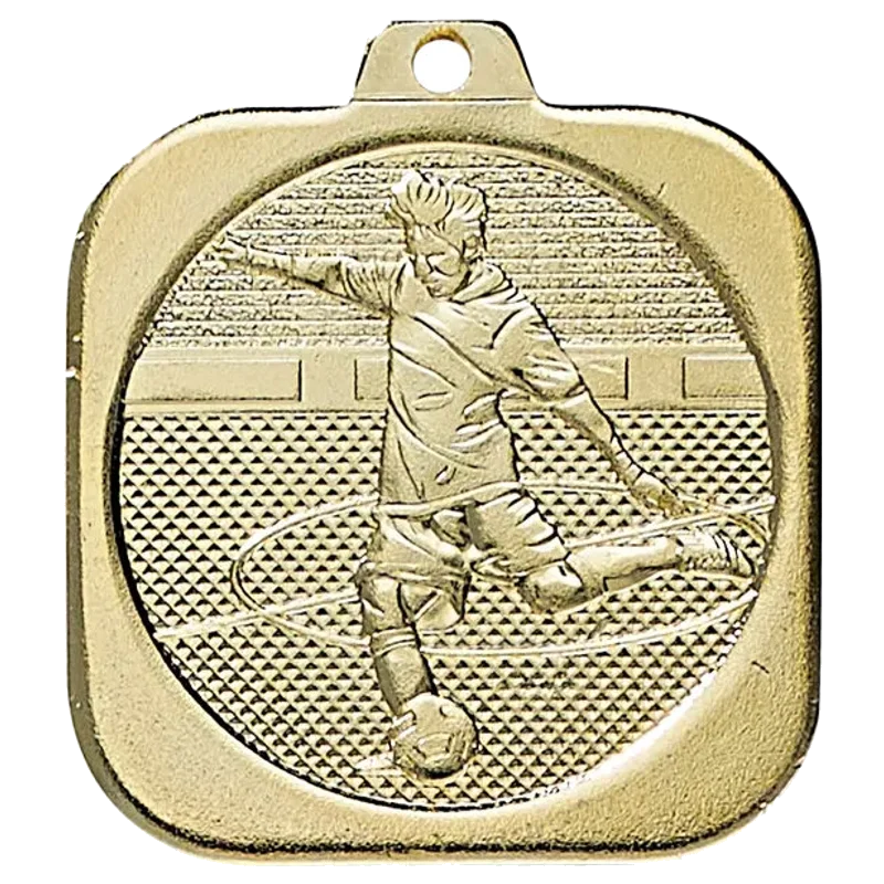 Geprägte Medaille 40 mm Fußball