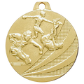 Geprägte Medaille 40 mm Gold