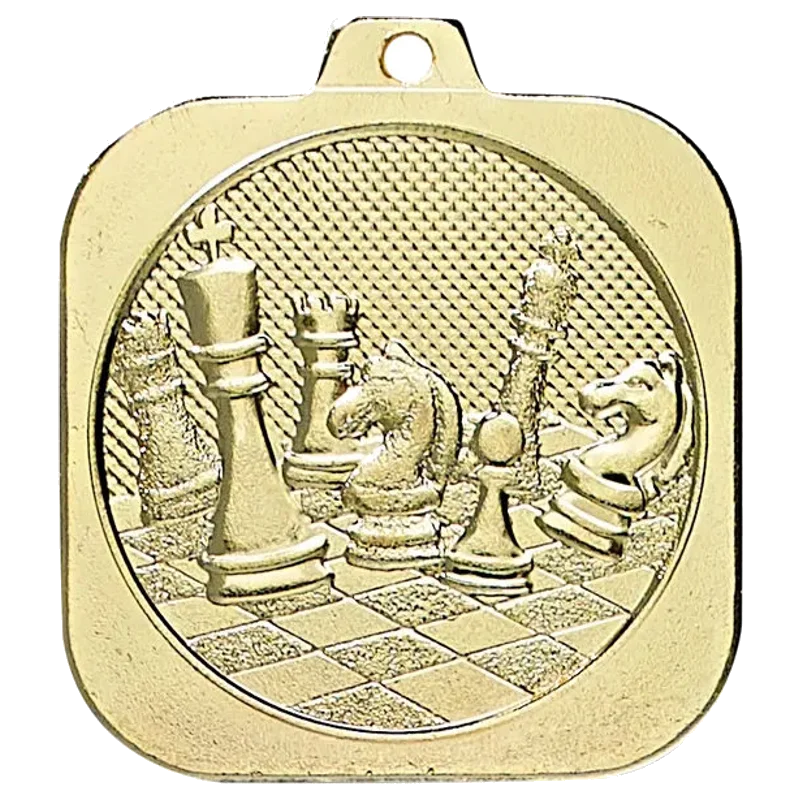 Geprägte Medaille 40 mm Schach