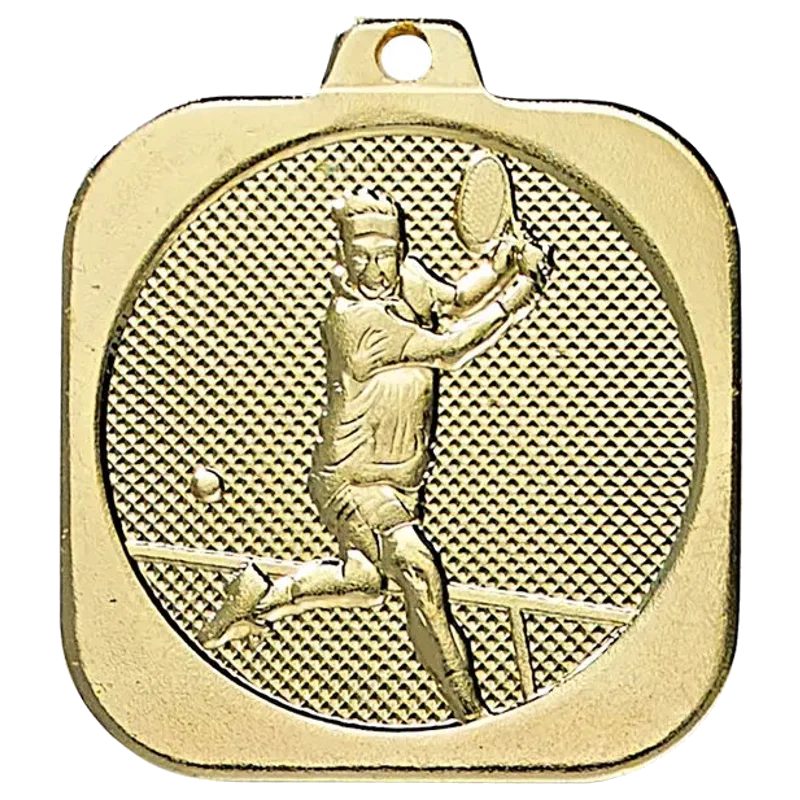 Geprägte Medaille 40 mm Tennis
