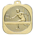 Geprägte Medaille 40 mm Tennis