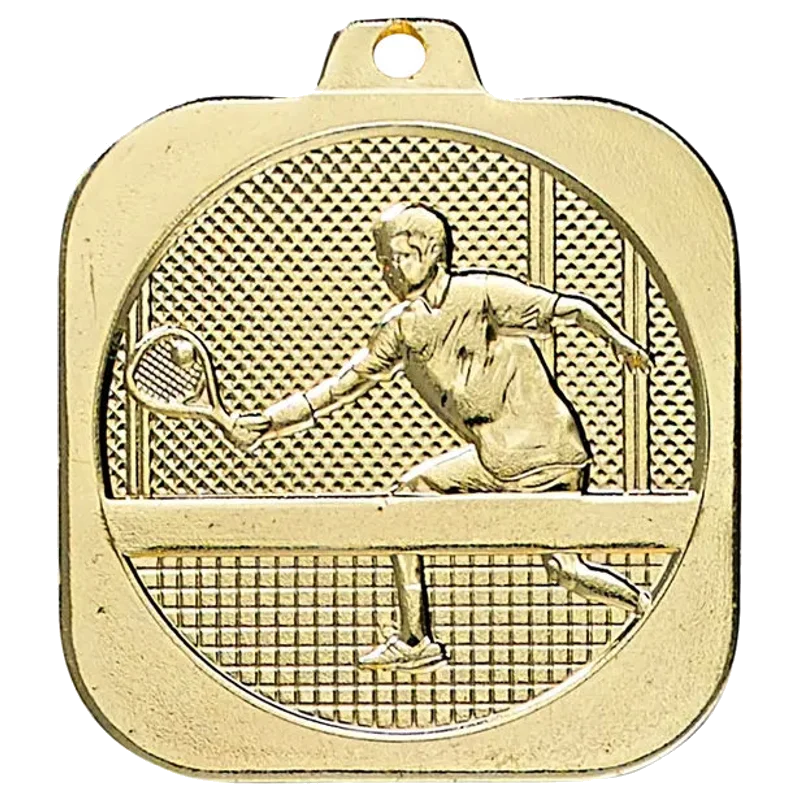 Geprägte Medaille 40 mm Tennis