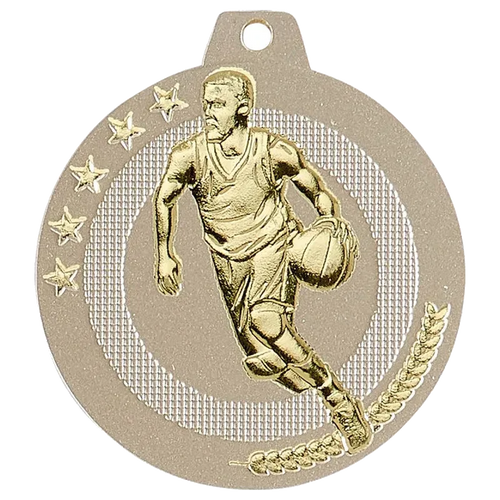 Geprägte Medaille 50 mm Basketball