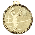 Geprägte Medaille 50 mm Basketball