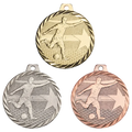 Geprägte Medaille 50 mm Fußball