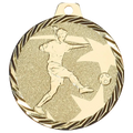 Geprägte Medaille 50 mm Fußball