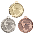 Geprägte Medaille 50 mm Fußball