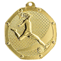Geprägte Medaille 50 mm Fußball
