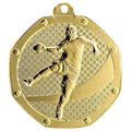 Geprägte Medaille 50 mm Handball