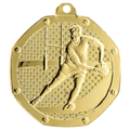 Geprägte Medaille 50 mm Rugby