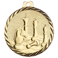 Geprägte Medaille 50 mm Schach