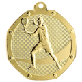 Geprägte Medaille 50 mm Tennis