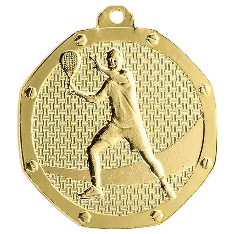 Geprägte Medaille 50 mm Tennis