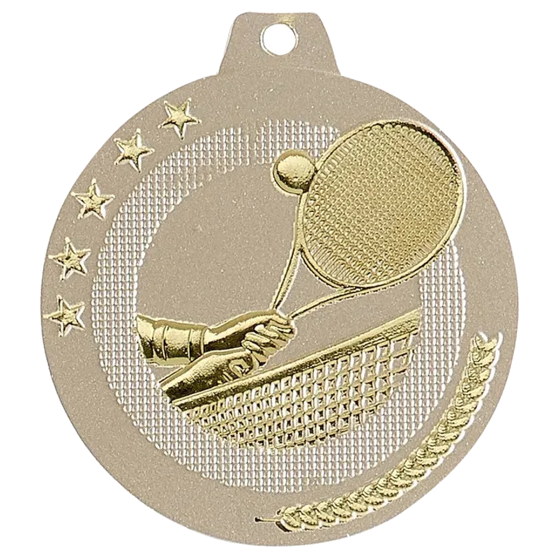 Geprägte Medaille 50 mm Tennis