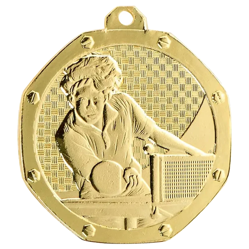 Geprägte Medaille 50 mm Tennis