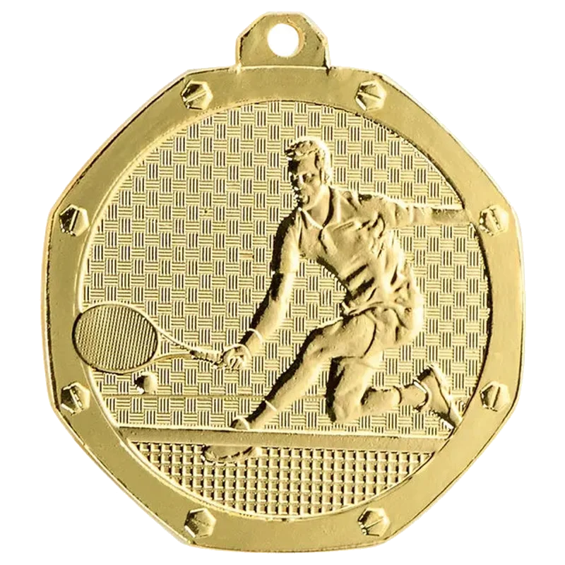 Geprägte Medaille 50 mm Tennis