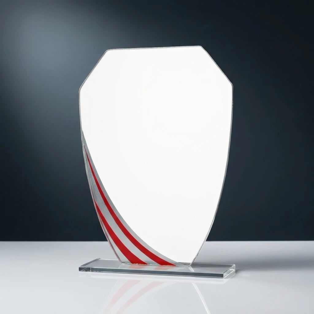 Glaspokal W191 Rot