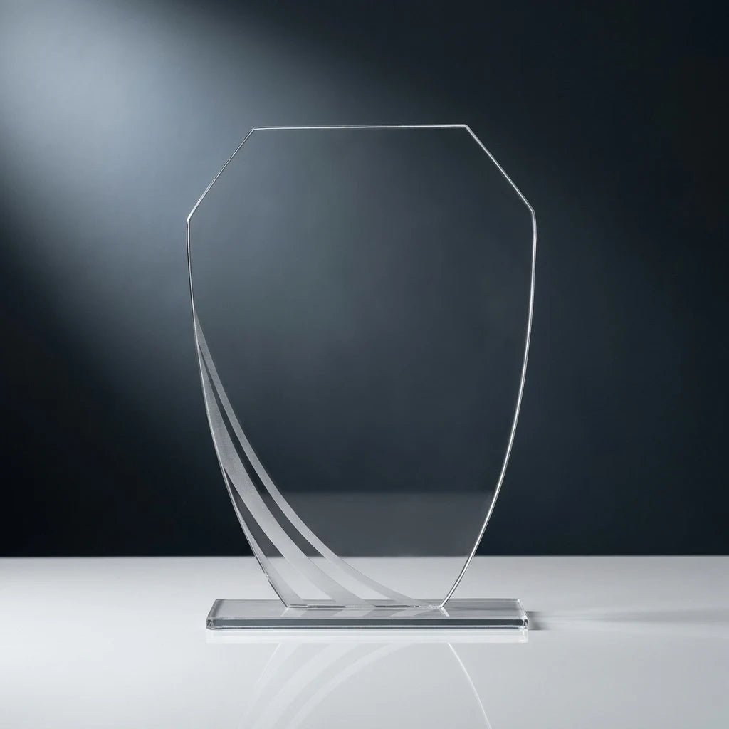Glaspokal W191 Silber