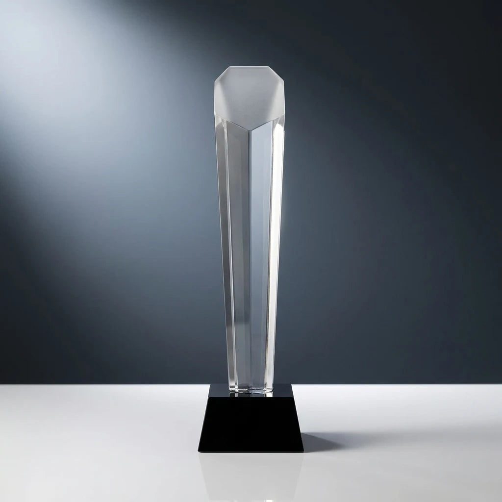 Glasstatuette mit Etui (07-G003)