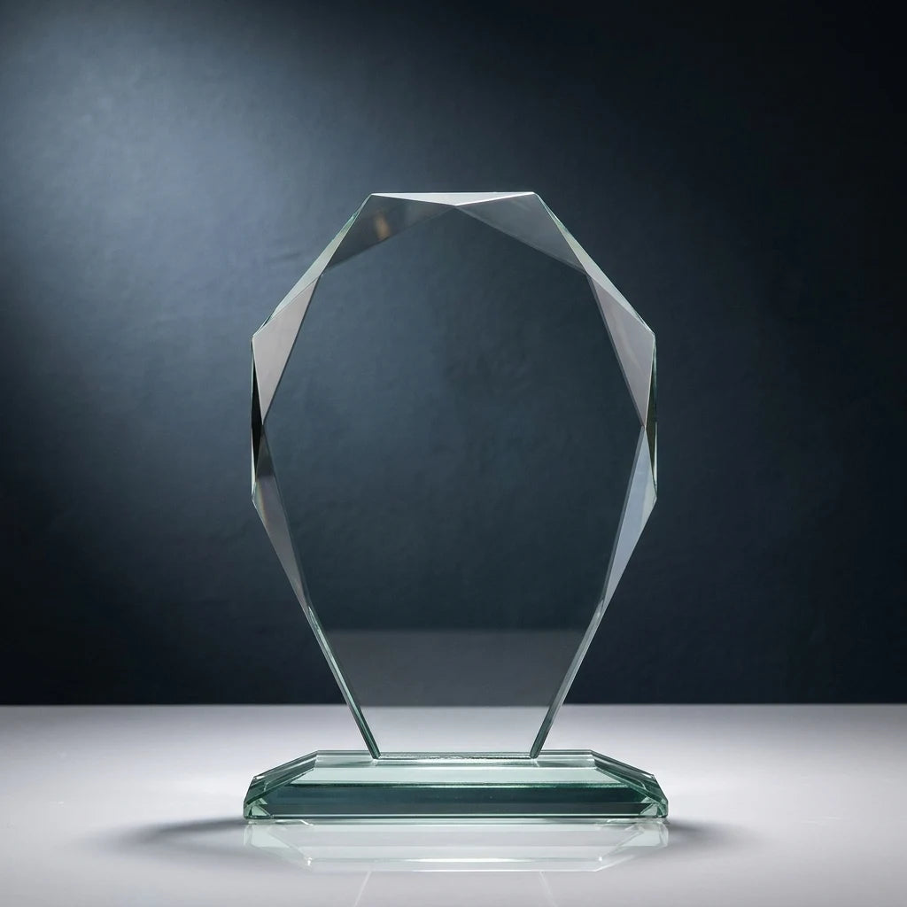 Glasstatuette mit Etui (07-G007)