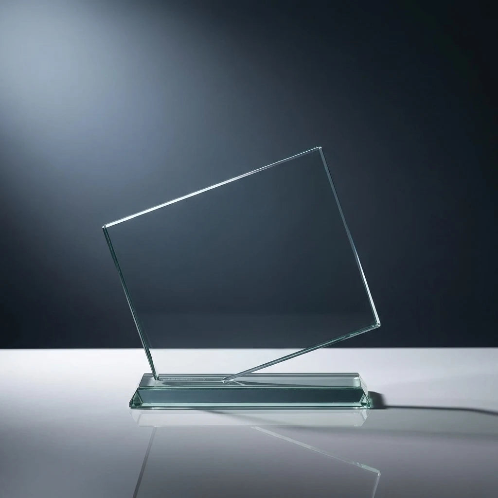 Glasstatuette mit Etui (07-G036)