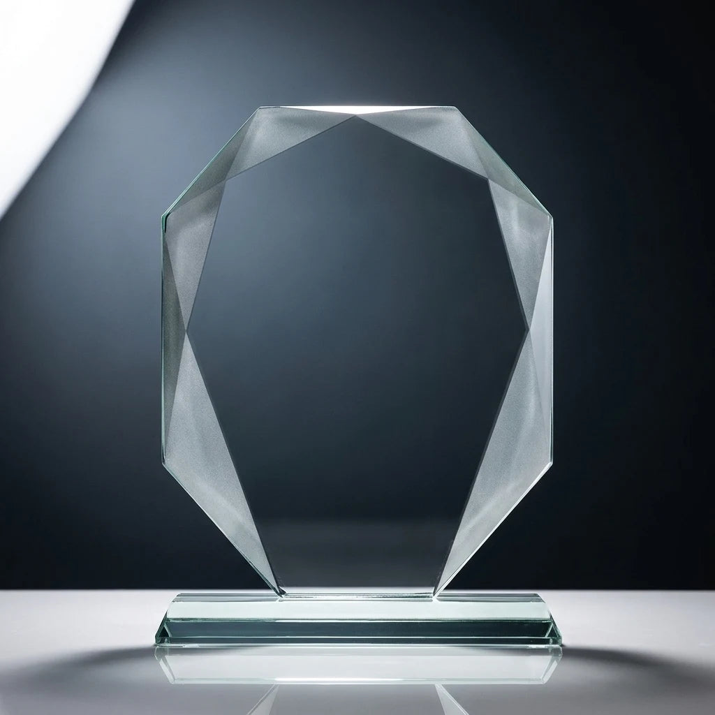 Glasstatuette mit Etui (07-G042)
