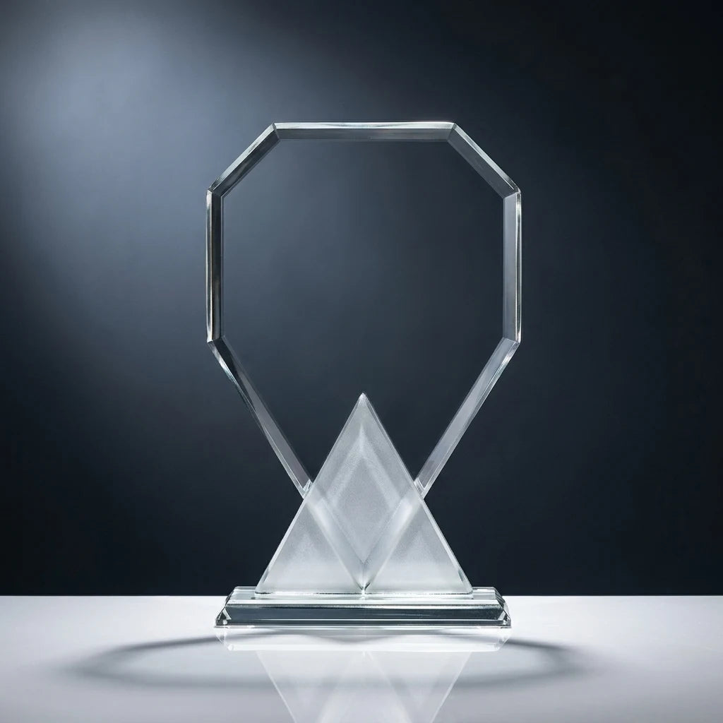 Glasstatuette mit Etui (07-G048)