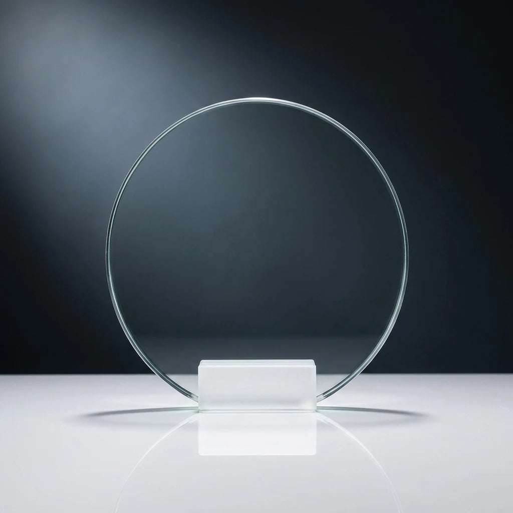 Glasstatuette mit Etui (07-KR1818)