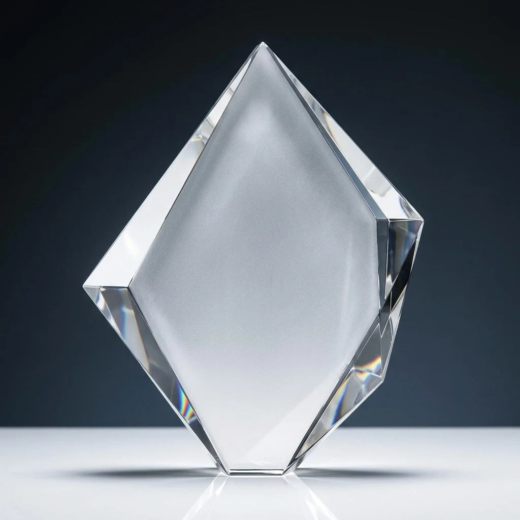 Glastrophäe mit Etui (07-C036)