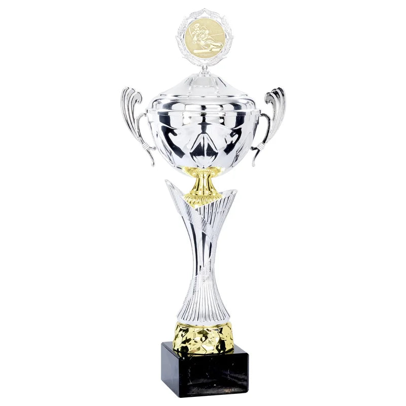 Goldpokal mit Deckel