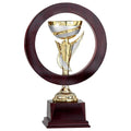 Goldpokal mit Deckel