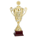 Goldpokal mit Deckel