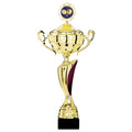 Goldpokal mit Deckel
