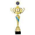 Goldpokal mit Deckel