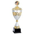 Goldpokal mit Deckel