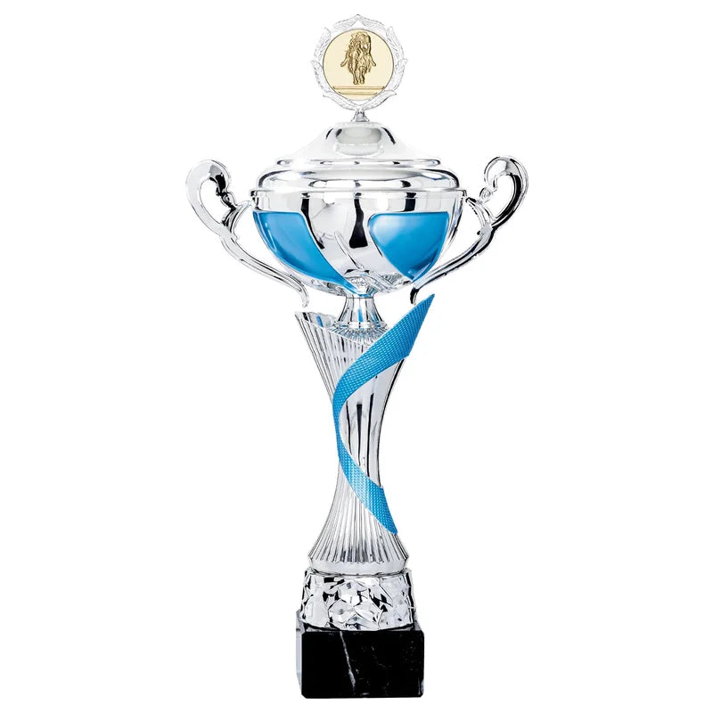 Goldpokal mit Deckel