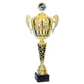 Goldpokal mit Deckel