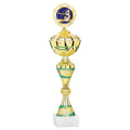 Goldpokal mit Deckel
