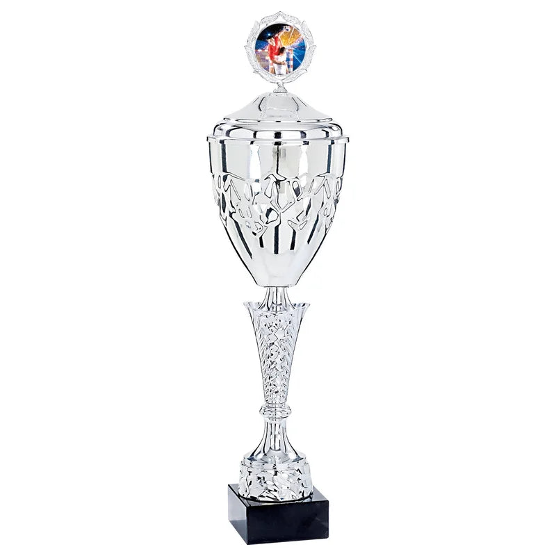 Goldpokal mit Deckel